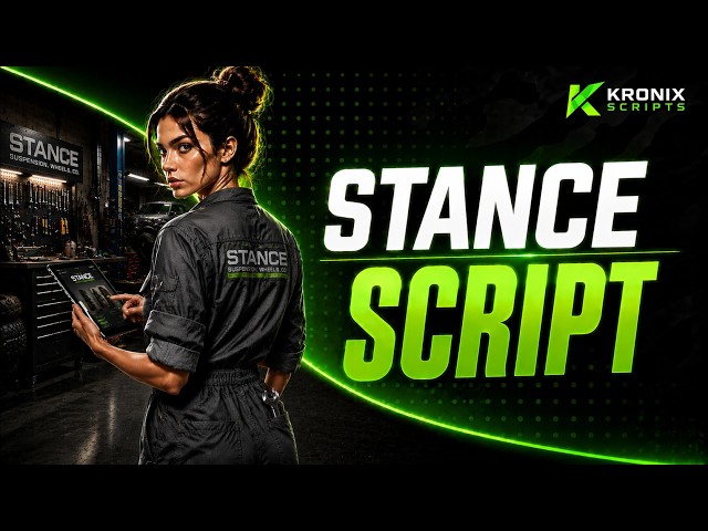 🚗 The Most Advanced Stance Script for FiveM in 2026 (Full Showcase)