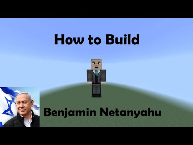 |How to Build Benjamin Netanyahu| Minecraft Skin Tutorials