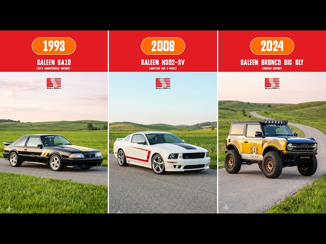 Every Saleen Car Ever Made (1984–2024) — The Complete List You've Never Seen Before!