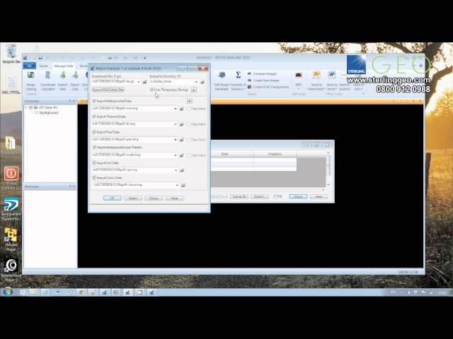 The Easiest Way to Import Landsat Imagery into ERDAS IMAGINE 2014