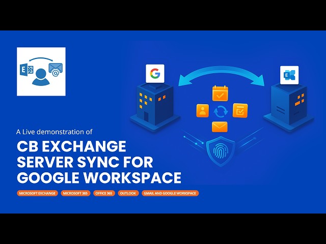 Easily Sync Calendars and More Between Exchange and Google Workspace | Live Demo