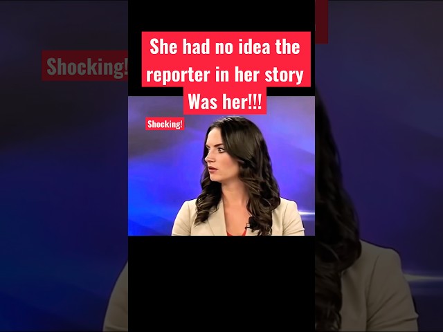 Surprise of a lifetime #bloopers #reporter #live #omg #wow #woman #amazing #crazy #news #viral #lol