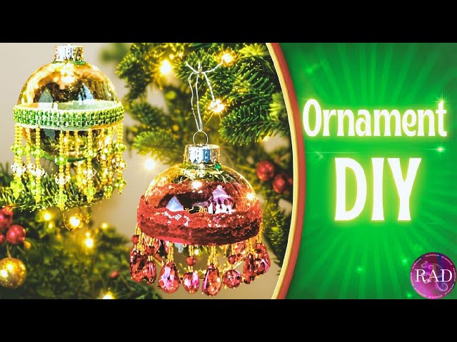 Christmas Ornaments, 5 minute crafts, holiday gifts, #diy