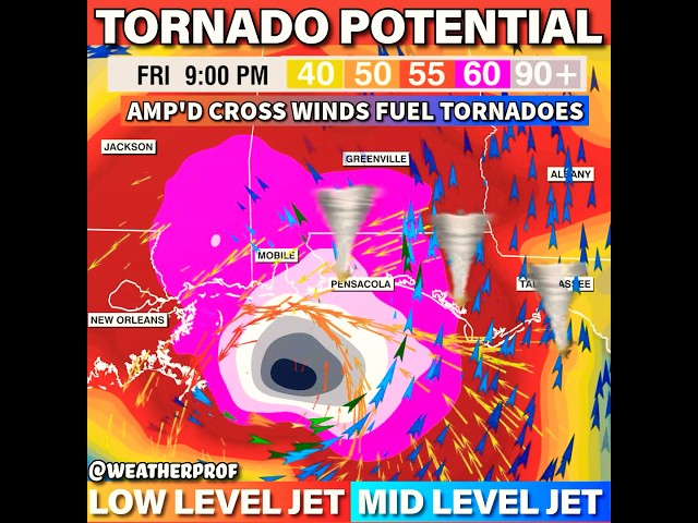 Isaias’ Big Tornado Threat! This explains why & where