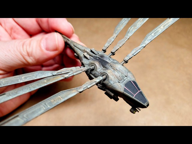 How to weather a realistic Dune Harkonnen Ornithopter
