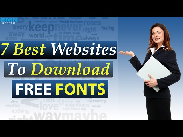 7 Best Websites To Download FREE FONTS For Graphic Designers | BMN Infotech