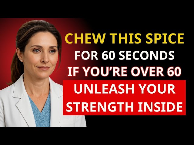 Chew This Spice For 60 Seconds And Unleash Your Hidden Strength! Advice For Elderly | Health Aura