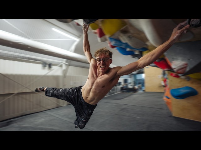 I got absolutely cooked on the hardest boulders at this gym...