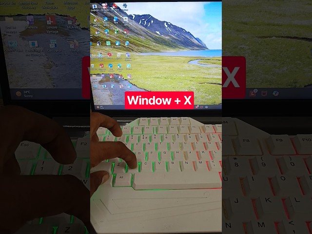 Learn how to restart pc/laptop with tricks #computer #tech #trendkeyboard #shorts #youtubeshorts