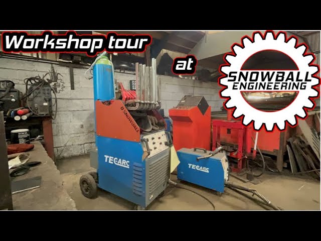 Quick workshop tour at Snowball Engineering