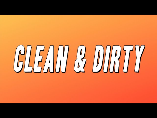 1900Rugrat - Clean & Dirty (Lyrics)