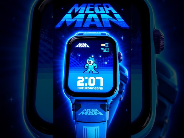 Mega Man My Play Watch Unboxing & Overview | Retro Gaming Watch!