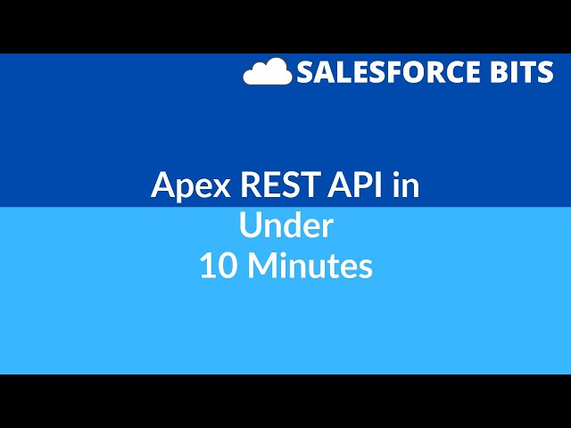 Build a Simple Apex REST API & Test with Postman
