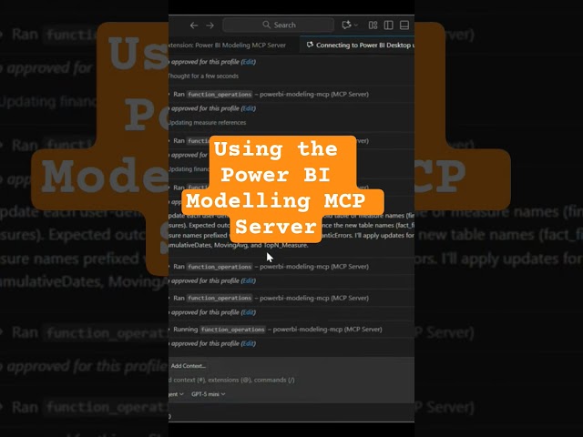 FIX Power BI Measure Errors - Power BI Modelling MCP Server #powerbi #mcpserver #dataanalytics #llm