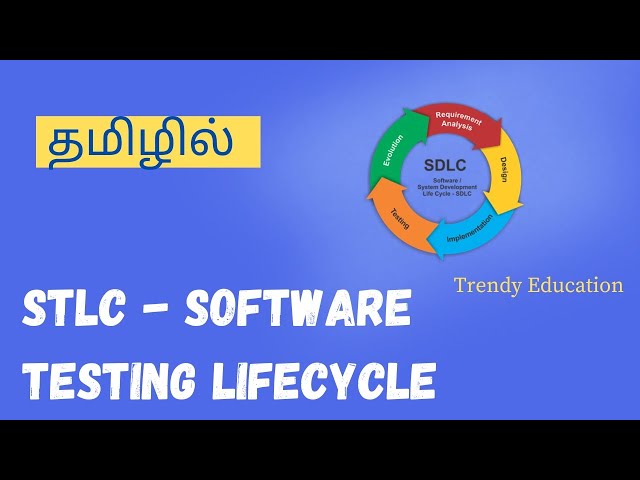 STLC in software testing தமிழில்