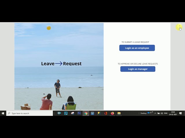 Login with Employee and Manager in Power Apps -PowerApps leave request - Part 4