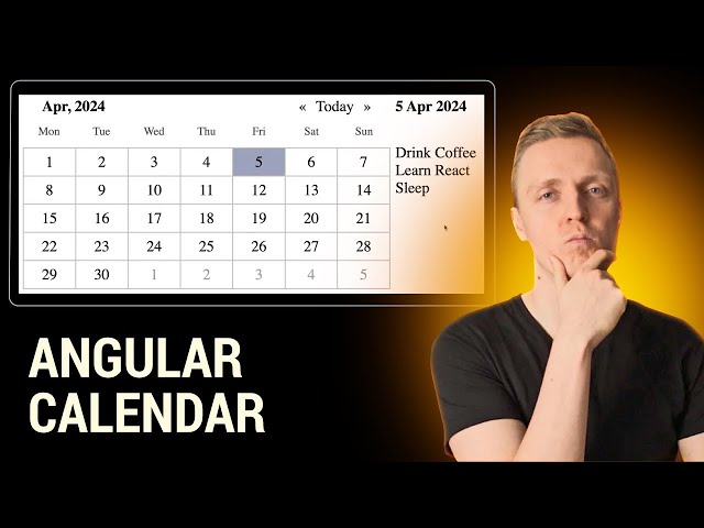 Angular Calendar Scheduler Example: Step-by-Step Tutorial