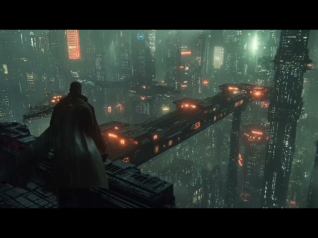Greenfall *  Relaxing Atmospheric Blade Runner Vibes Soundscape