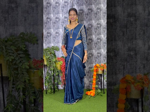 Saree draping ka ye simple hack aapke pleats ko dega clean, polished & elegant finish ❤️ #pleatedsa