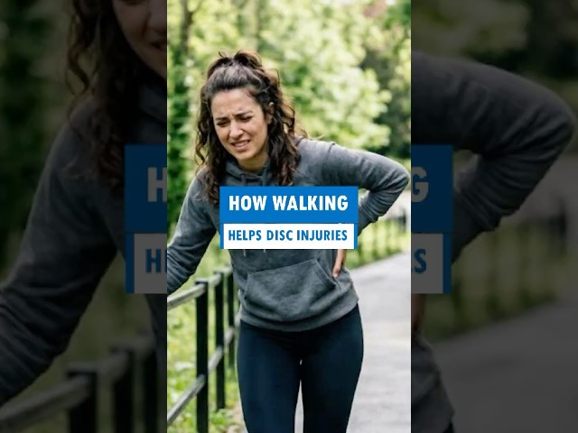 How Walking Helps Disc Injuries #shorts