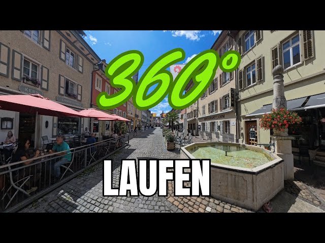 360° Walking Tour of Laufen, Switzerland
