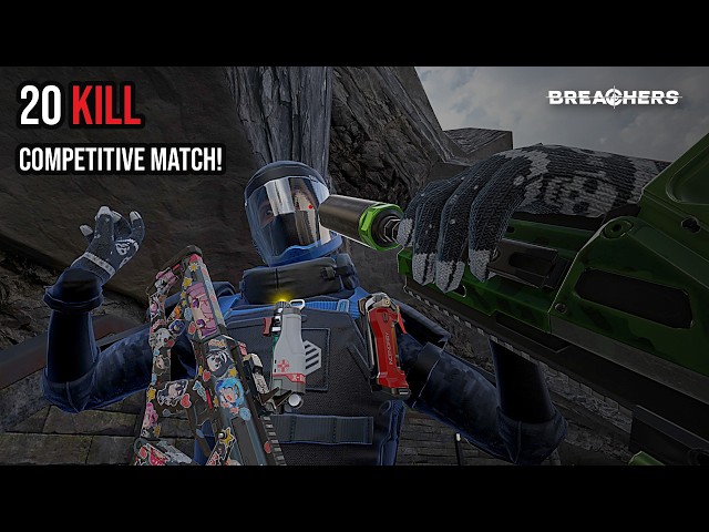 20 KILLS IN RAINBOW SIX SIEGE VR!