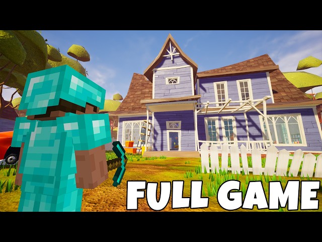 Minecraft in Hello Neighbor (Full Game)