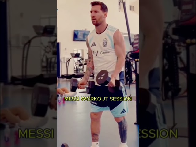 Messi Gym Mode 🔥