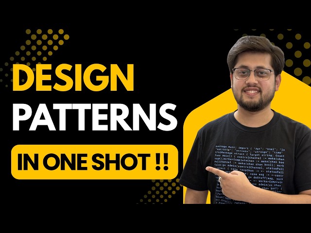 Java Design Patterns | Complete One Shot Tutorial