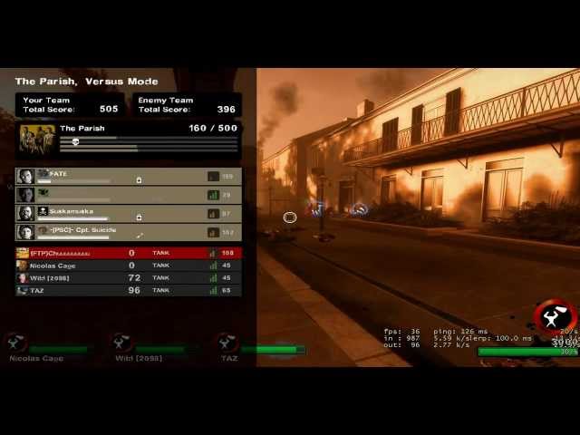 PG plays Left 4 Dead 2 Tank Mutation - The Parish 2 (Infected)
