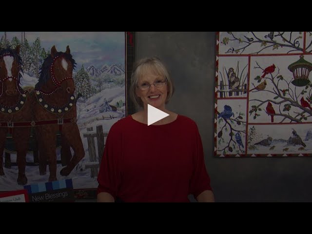 Audubon’s Christmas Tutorial iquilt Course