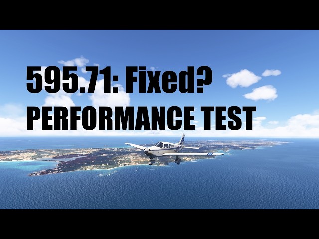 New NVIDIA Driver 595.71: Performance Test