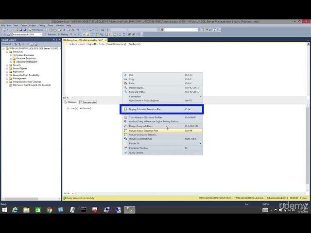 Mastering the Basics of SQL Server Query Optimization - Anatomy of Execution Plan