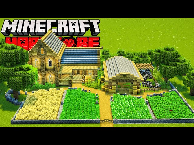 Surviving 100 Days In SUPERFLAT Minecraft