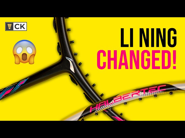 Li Ning Halbertec 9000 Power - The Racket That Is Changing Li Ning Badminton