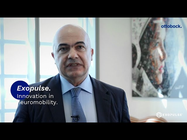 Professor Naji Riachi talks about his experience with the Exopulse Mollii Suit