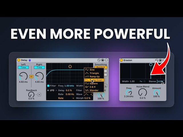Don't Sleep on Ableton 12.4 (Erosion + Delay Got Serious)