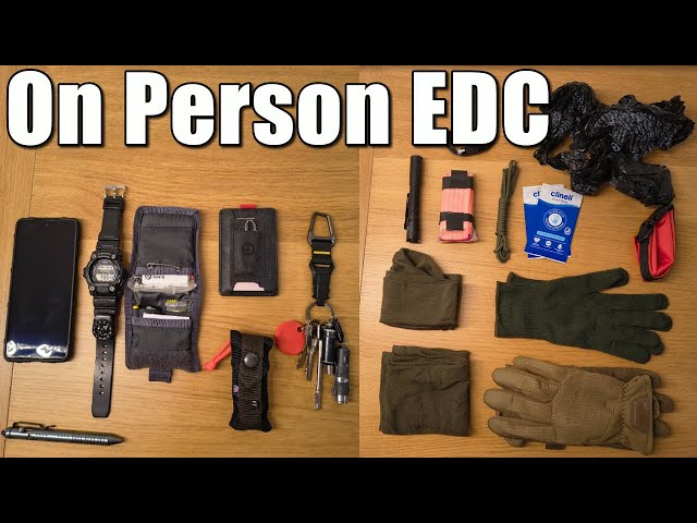 Updated on person UK Prepper  EDC including  EDC items for the Puppy for 2025 into 2026