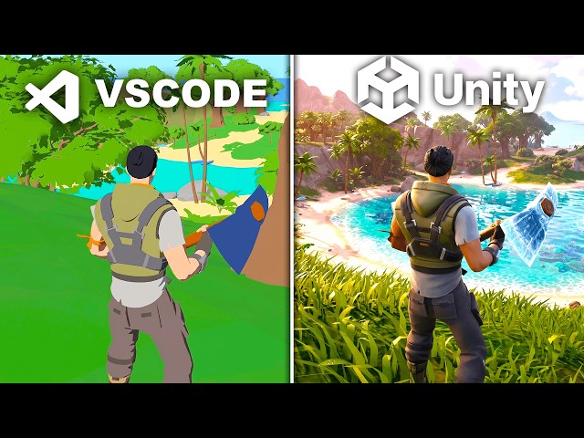 ChatGPT Makes Fortnite From Scratch vs Unity Engine