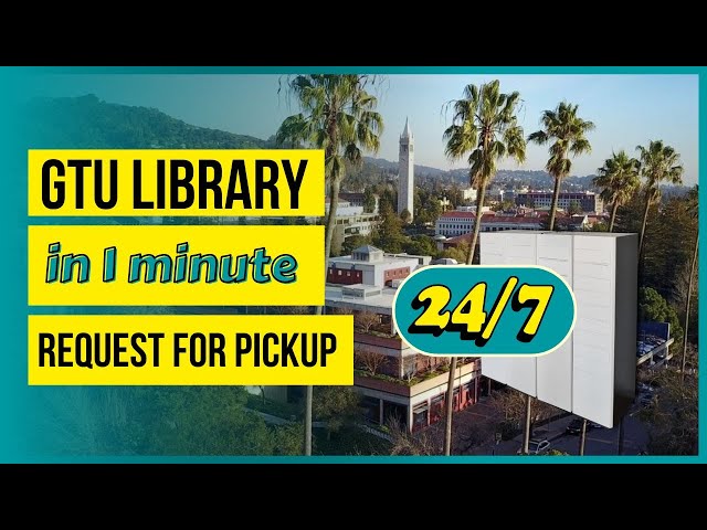 Request items for pickup at GTU Lockers in Berkeley