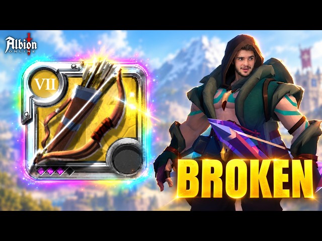 This NO SKILL Bow Build is Secretly SUPER BROKEN! | Albion Online Solo PvP