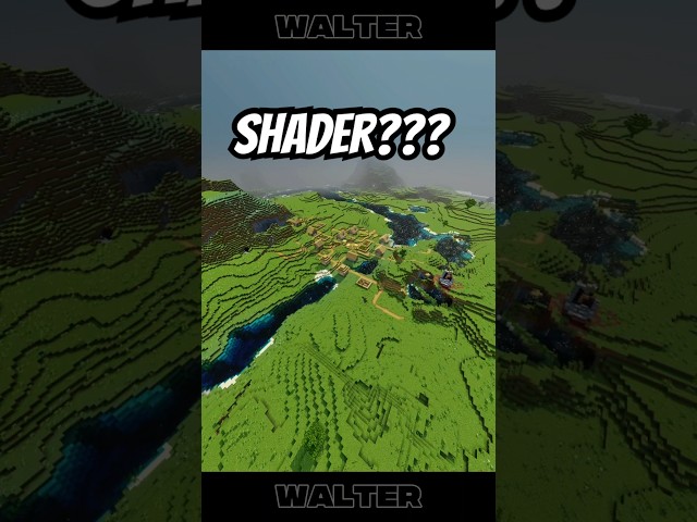 Shader vs Vanilla Minecraft Bedrock 26.40 — Huge Difference! 🔥