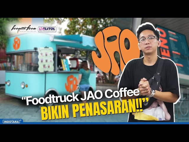 NGINTIP RUTINITAS JAO COFFEE JUALAN PAKAI FOODTRUCK HELITOL DAN FERRATTI FERRO - MANADO