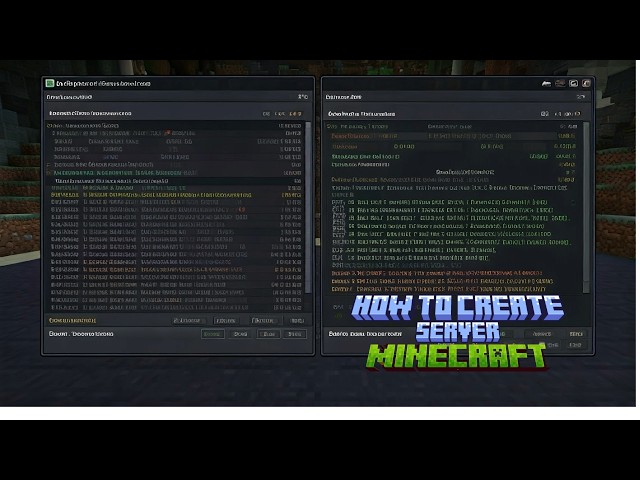 💻 Minecraft Server: with X Minecraft Launcher