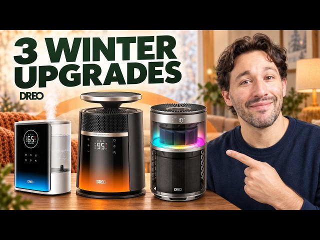DREO Whole-Room Heater 720, Air Purifier 530S & Humidifier 717S Review