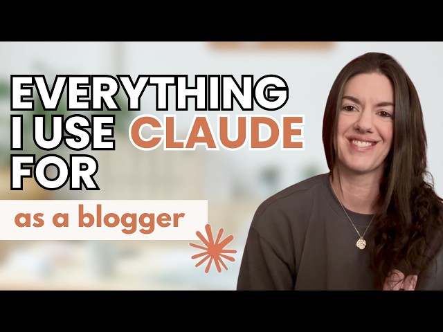 How I Use Claude AI as a Blogger (My Full Setup + Prompts)