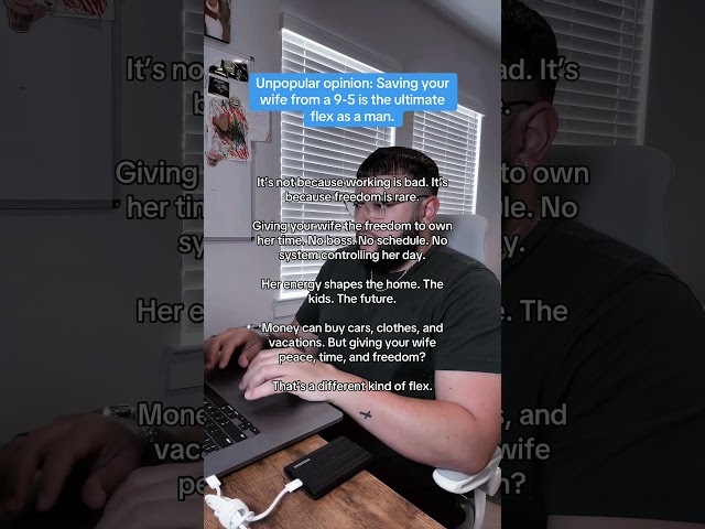 The Biggest Flex As A Man