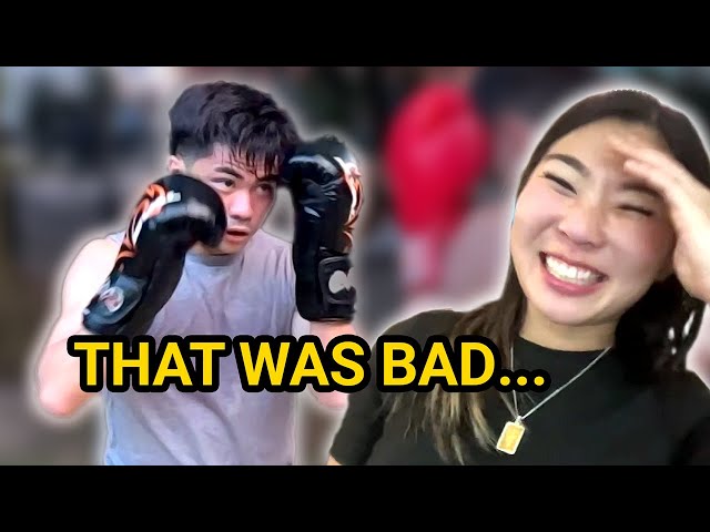 Muay Thai Girl Roasts My Fighting Skills