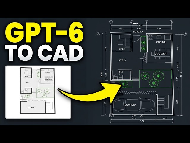 How GPT-6 Converts Any Floor Plan into CAD