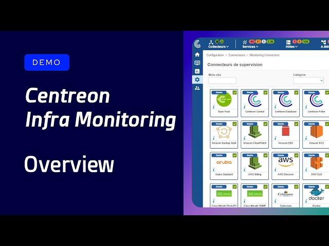 Centreon Infra Monitoring Demo: From Technical Alerts to Business Monitoring